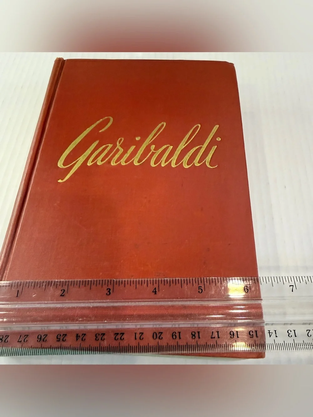 Garibaldi The Man and the Nation Hardcover Paul Frischauer Biography